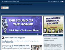 Tablet Screenshot of hounddoglorenz.com